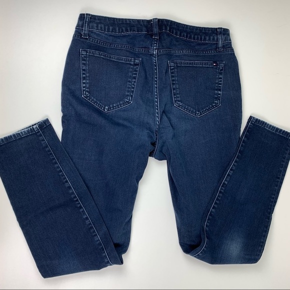 TOMMY Hilfiger Dark Wash High Rise size 10 - Picture 2 of 10